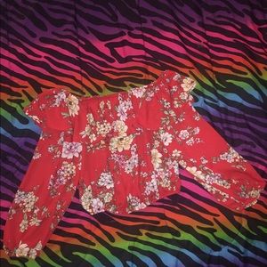 Off the shoulder top